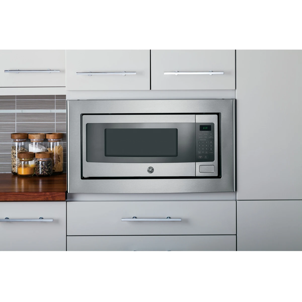 GE Profile 1.1 Cu. Ft. Countertop Microwave Oven