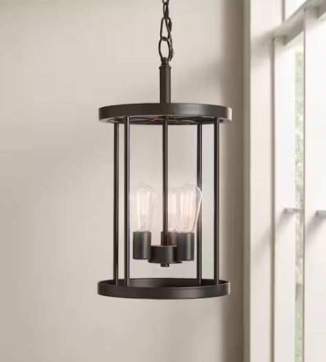 Moreland 3--Light Bronze Pendant