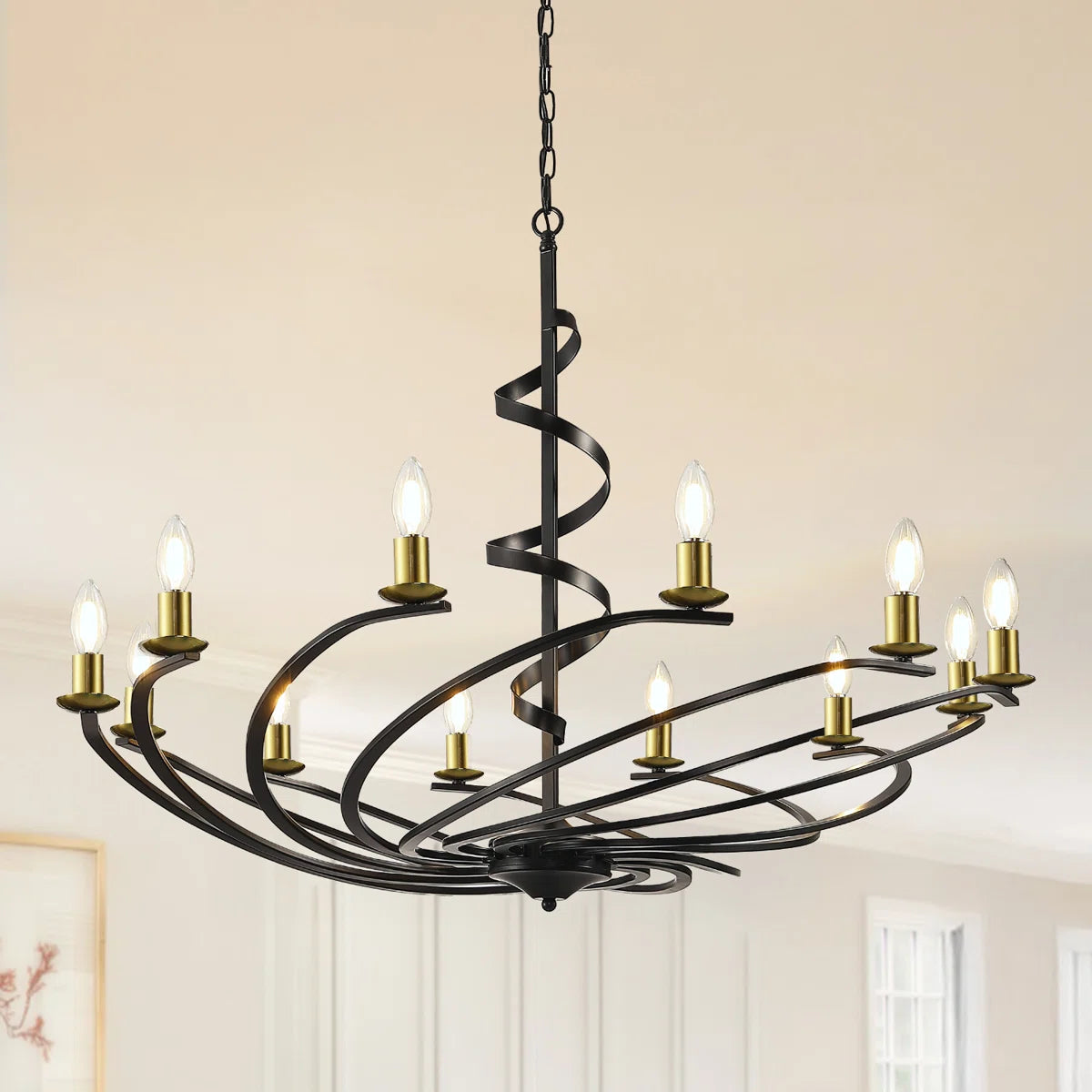 Light Dimmable Chandelier