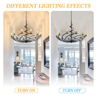 Light Dimmable Chandelier