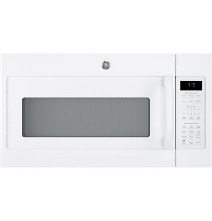 GE JVM7195DKWW 1.9 Cu. Ft. White Over-the-Range Microwave