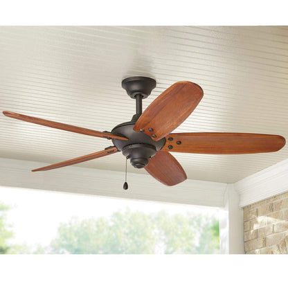 Home Decorator 51748 48" Altura Indoor/Outdoor Oil-Rubbed Bronze Ceiling Fan