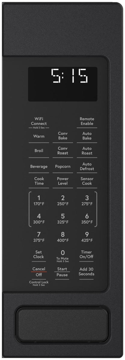 Cafe CEB515P2NSS Matte Collection Countertop Microwave Oven with 1.5 cu. ft. Capacity Convection 1000 Watts 10 Power Levels in Stainless Steel