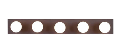 Volume Lighting V1025 5-Light Indoor Bath/Vanity Light Bar