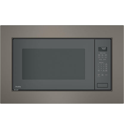 GE PEB7227ANDD 25 Inch Bult-in Microwave Oven, Gray