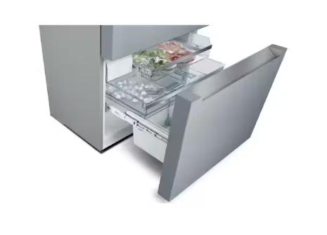 Bosch 800 Series 21 cu. ft. Smart Counter Depth 4-Door French Door Recessed Handle Refrigerator