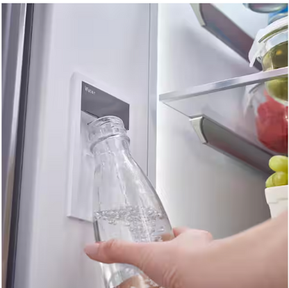 Bosch 800 Series 21 cu. ft. Smart Counter Depth 4-Door French Door Recessed Handle Refrigerator