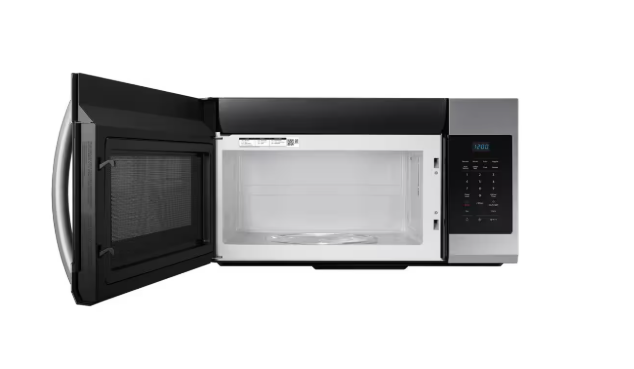 Samsung 30 in. 1.7 cu. ft. 1000 W Fingerprint Resistant Stainless Steel Over-the-Range Microwave
