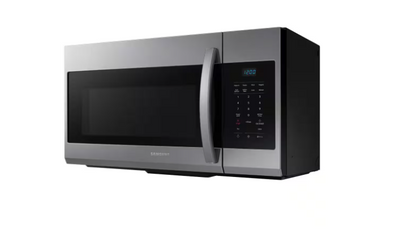 Samsung 30 in. 1.7 cu. ft. 1000 W Fingerprint Resistant Stainless Steel Over-the-Range Microwave
