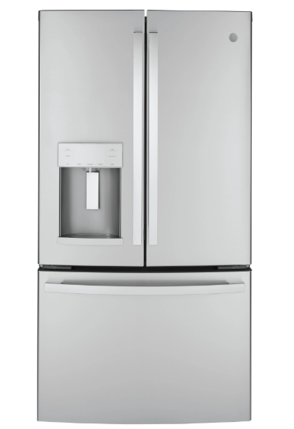 GE 22.1 cu. ft. French Door Refrigerator in Fingerprint Resistant Stainless Steel, Counter Depth and ENERGY STAR