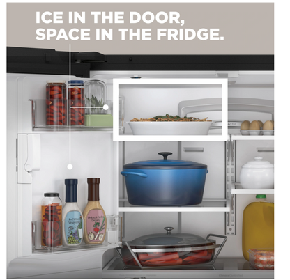 GE 22.1 cu. ft. French Door Refrigerator in Fingerprint Resistant Stainless Steel, Counter Depth and ENERGY STAR