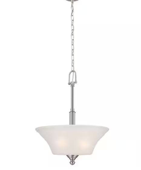 Creekford 3-Light Brushed Nickel Pendant