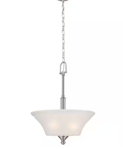 Creekford 3-Light Brushed Nickel Pendant