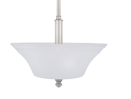 Creekford 3-Light Brushed Nickel Pendant
