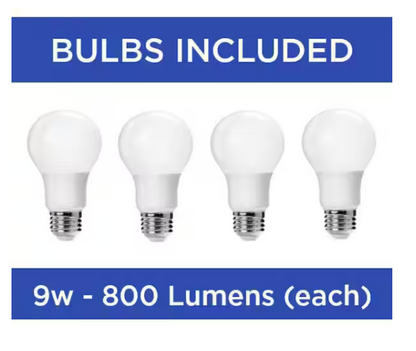Fan Light Kits Collection 4-Light White Ceiling Fan Light Kit