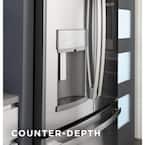 GE 22.1 cu. ft. French Door Refrigerator in Fingerprint Resistant Stainless Steel, Counter Depth and ENERGY STAR