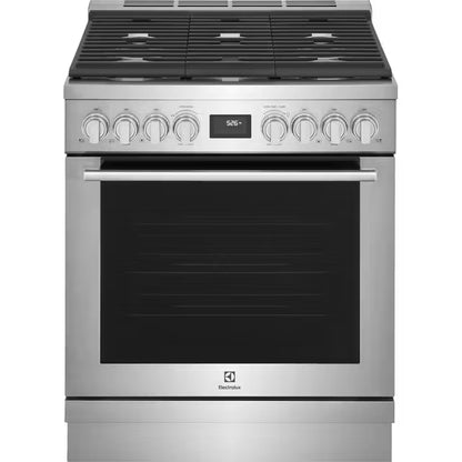 30" Front Control Freestanding Gas Range ECFG3068AS