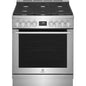 30" Front Control Freestanding Gas Range ECFG3068AS