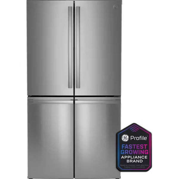 GE Profile 22.9 Cu. Ft. Counter-Depth Quad-Door Refrigerator