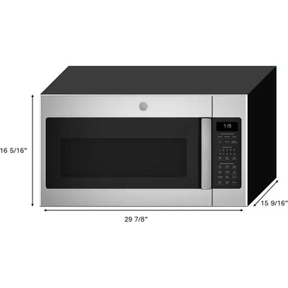 GE® 1.9 Cu. Ft. Over-the-Range Sensor Microwave Oven with Recirculating Venting