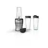 NINJA Nutri Blender Plus 20 oz. Single Speed Silver Countertop Blender