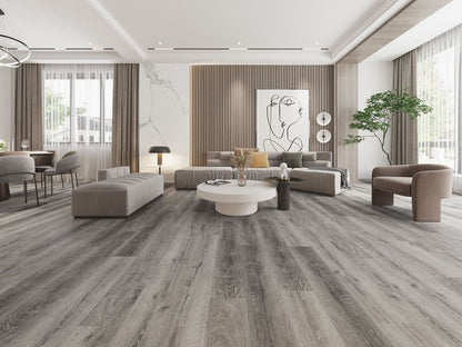 Bryant Grey Oak Waterproof Rigid Core Luxury Vinyl Plank Flooring (10700 75005)